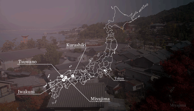 The wonderful inn of West Japan