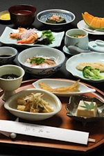Dinner | Innoshima Pension Shirataki-sanso