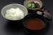 Miso soup and Rice | Ryokan Tsurugata