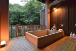 Room with an open-air bath | Chikurinin Gunpoen