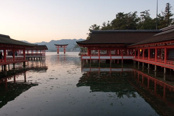 Miyajima (Itsukushima Shrine, O-torii Gate etc)