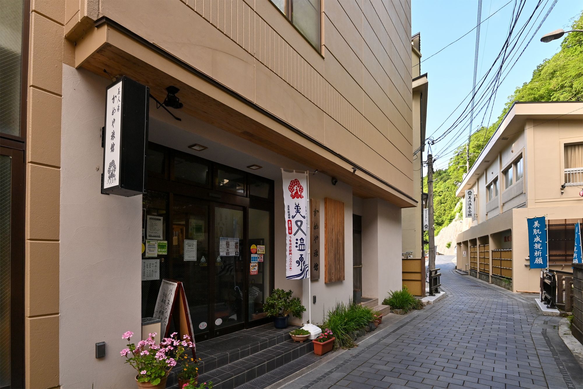 玄関口 / かめや旅館