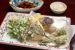 天ぷら / 竹の子、松きのこ、たらの芽、よもぎ、こごみ、玉葱と枝豆のかき揚げ