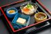 先付 / たこわさび、もずく酢、氷頭なます、かに味噌豆腐