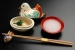 食前酒 / にごり酒　先付 / 柿なます