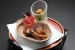 前菜 / 鮭とオクラ菊花和え、秋刀魚柚庵焼、蛸の桜煮