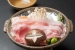 陶板（豚肉、葱、椎茸、アスパラ、えのき茸）