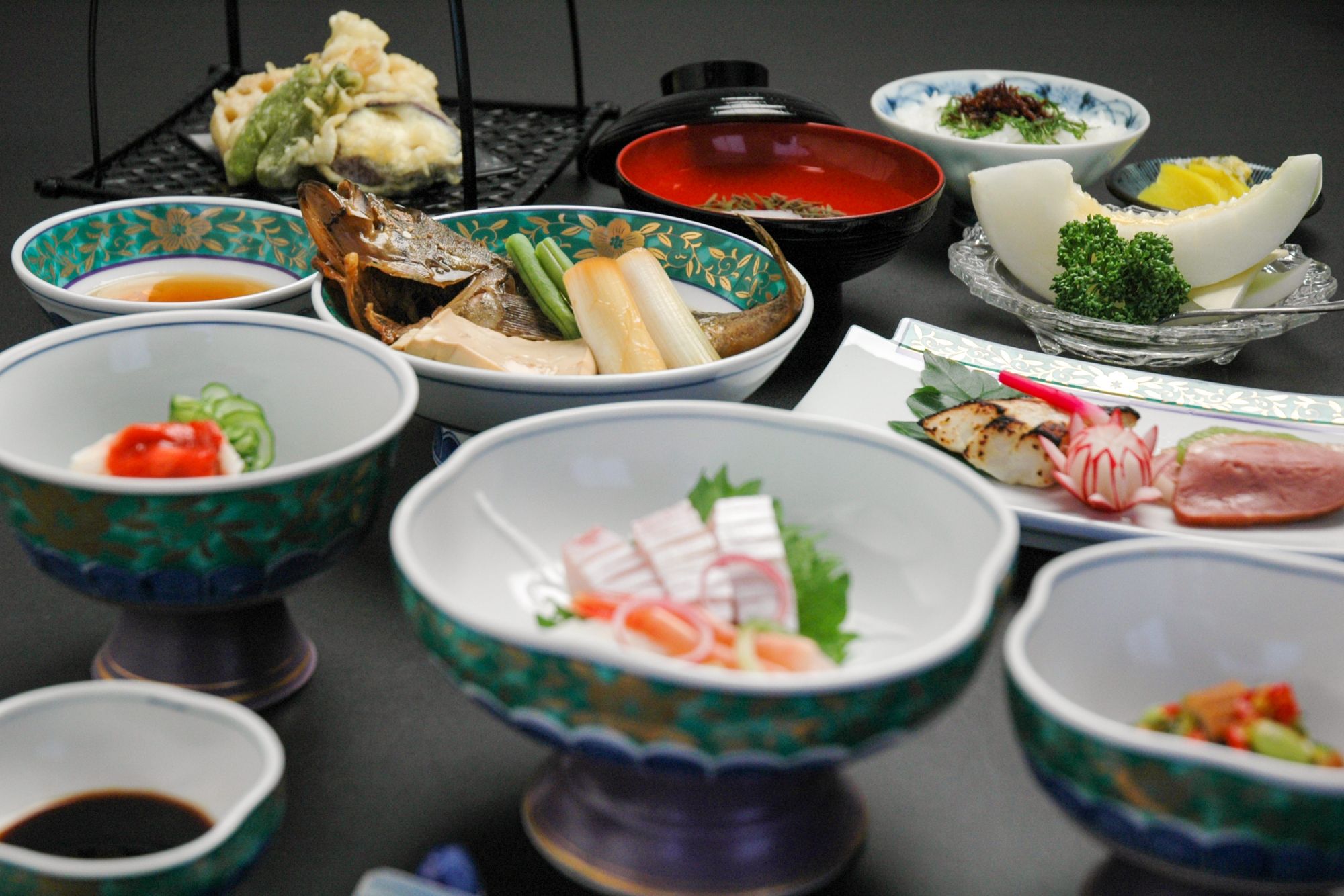 旅館　河野温泉・料理