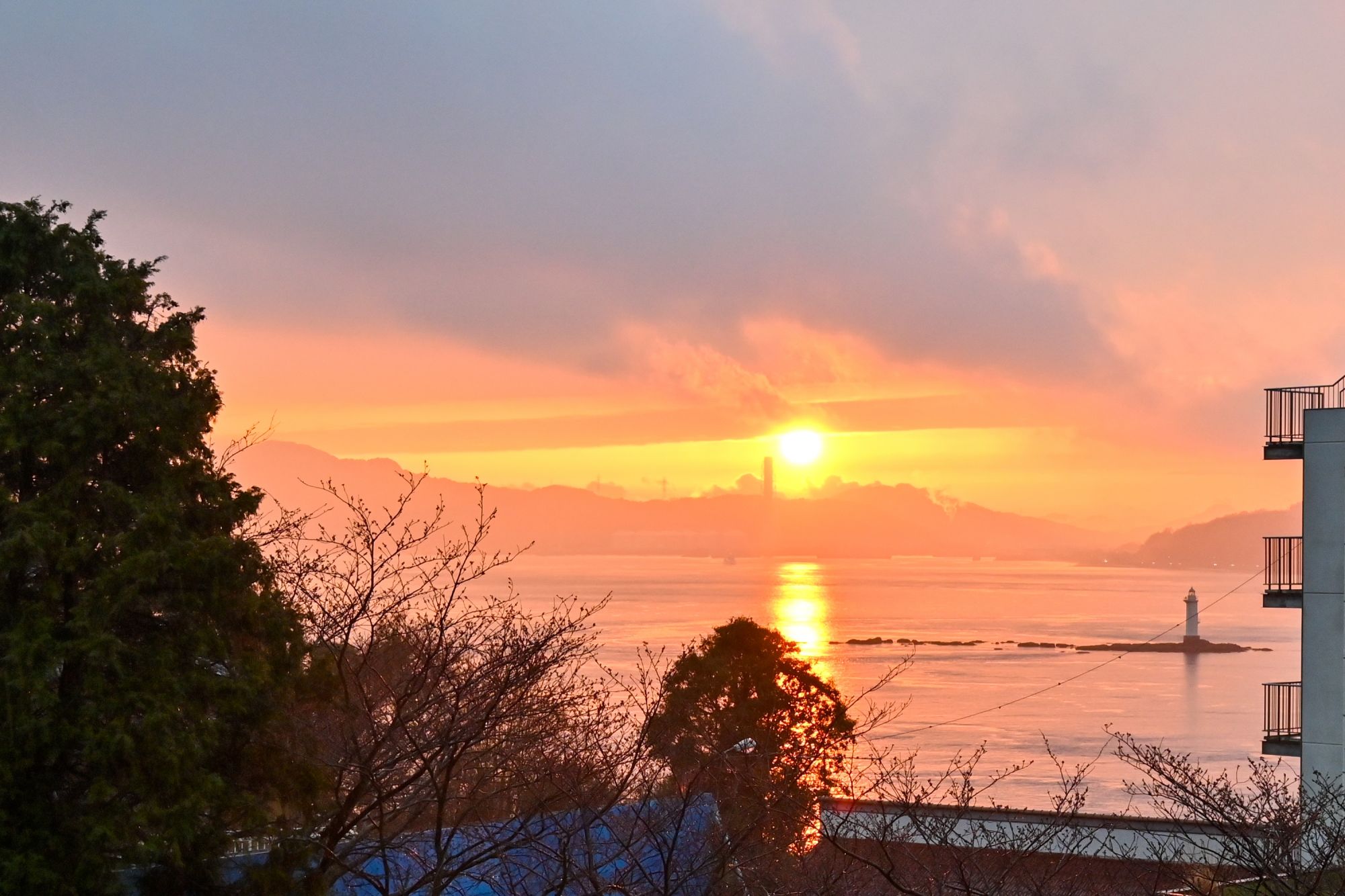 客室からの眺め / 周防大島の宿　くぬぎ