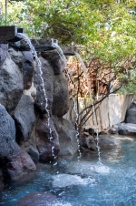 open-air bath | Hotel Sansuikan