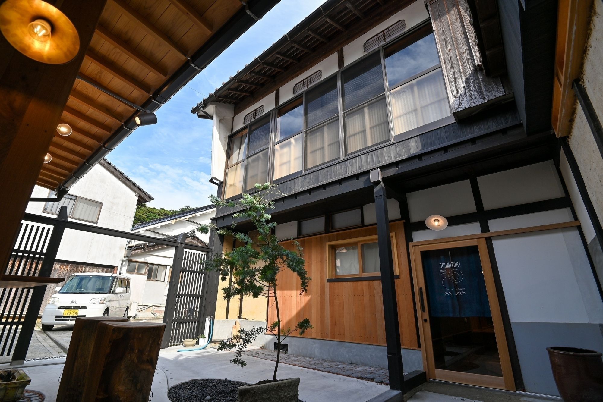 WATOWA　ランドリー、シェアリングキッチン、そして宿泊。