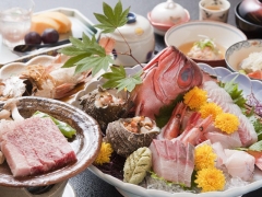 日本海の幸会席（島根和牛＋のどぐろ料理）プラン