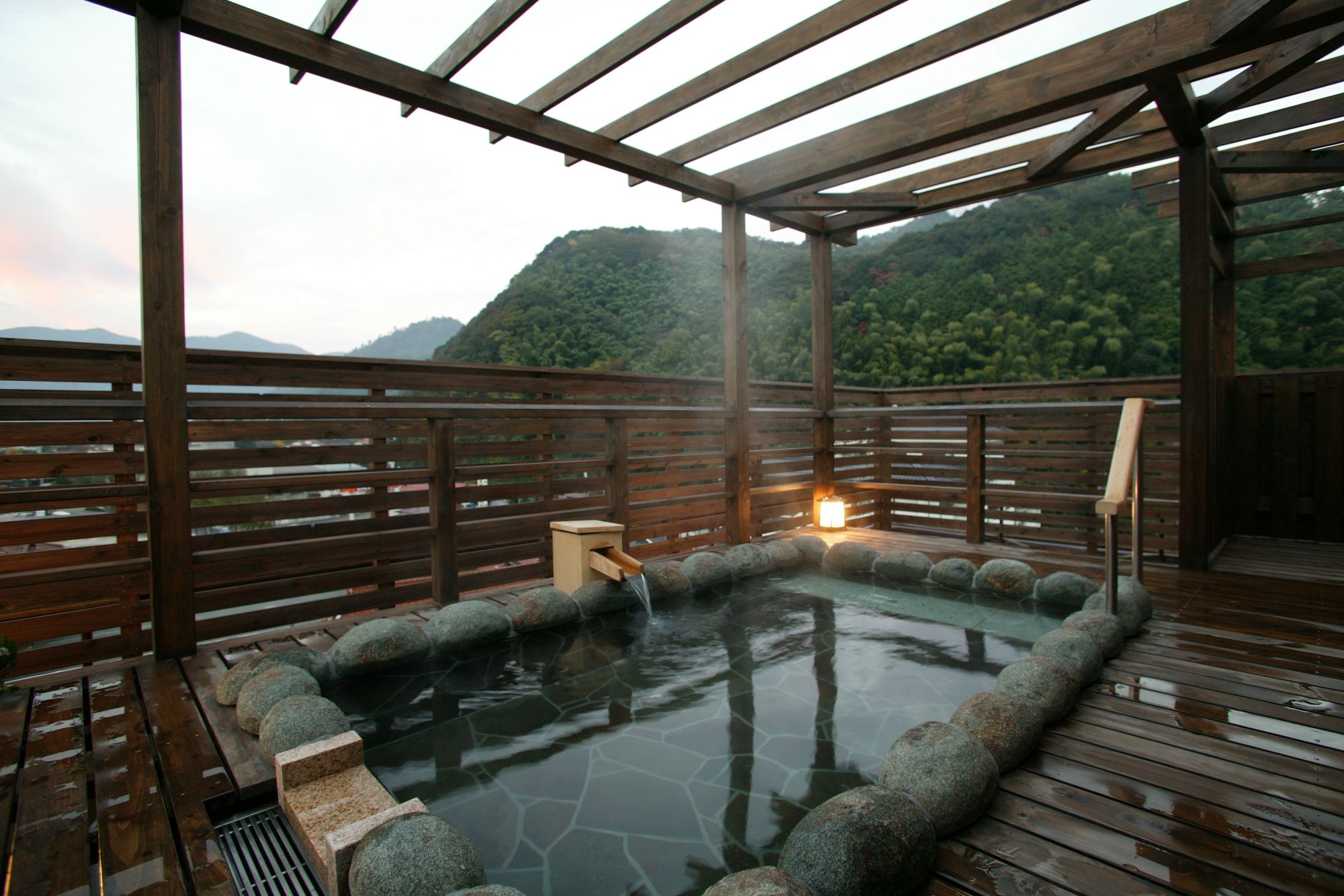 Open-air Bath | Tsuwanoonsenjyuku Wataya